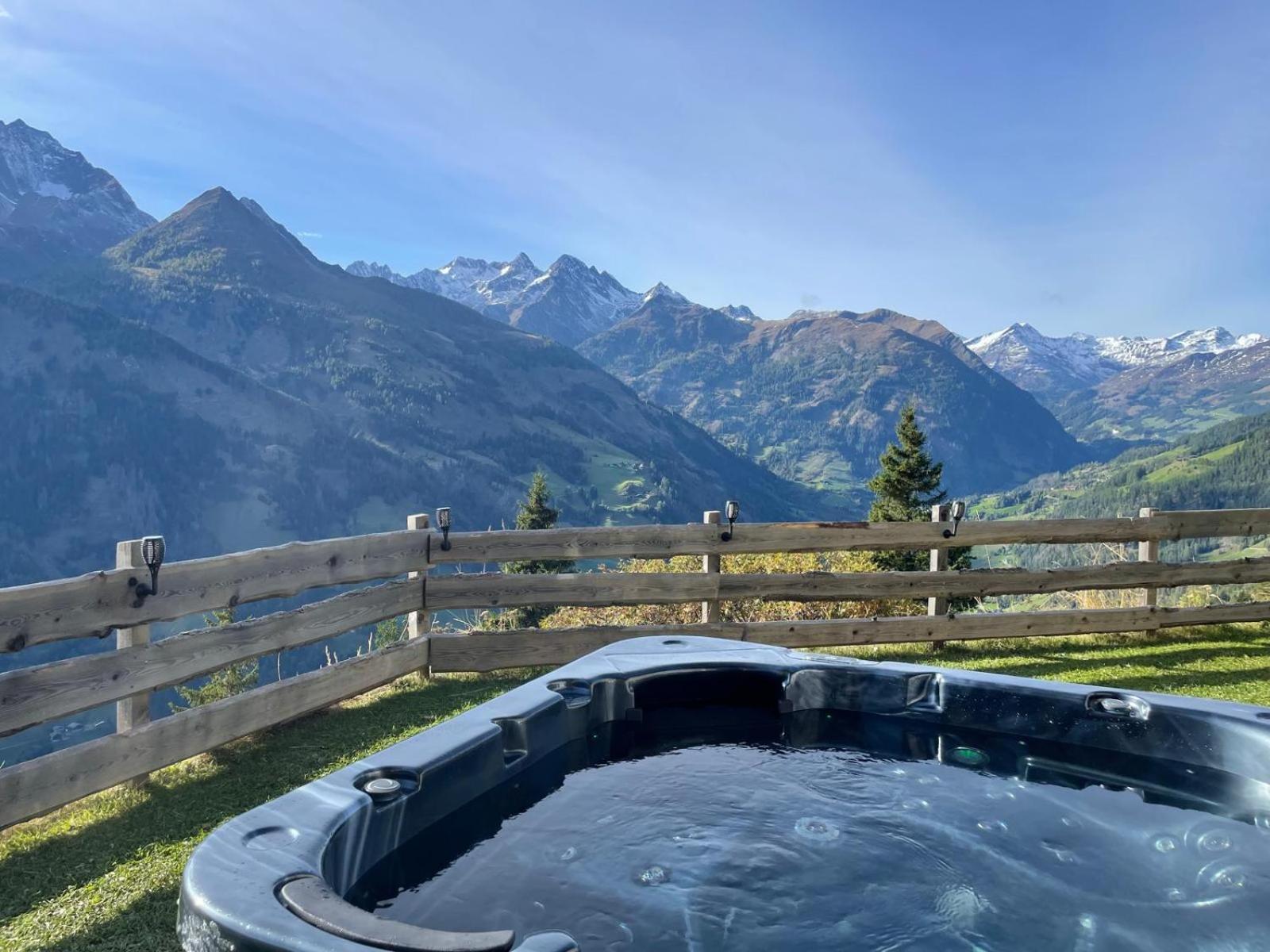 Panorama Berg Chalet Гроскирххайм Экстерьер фото