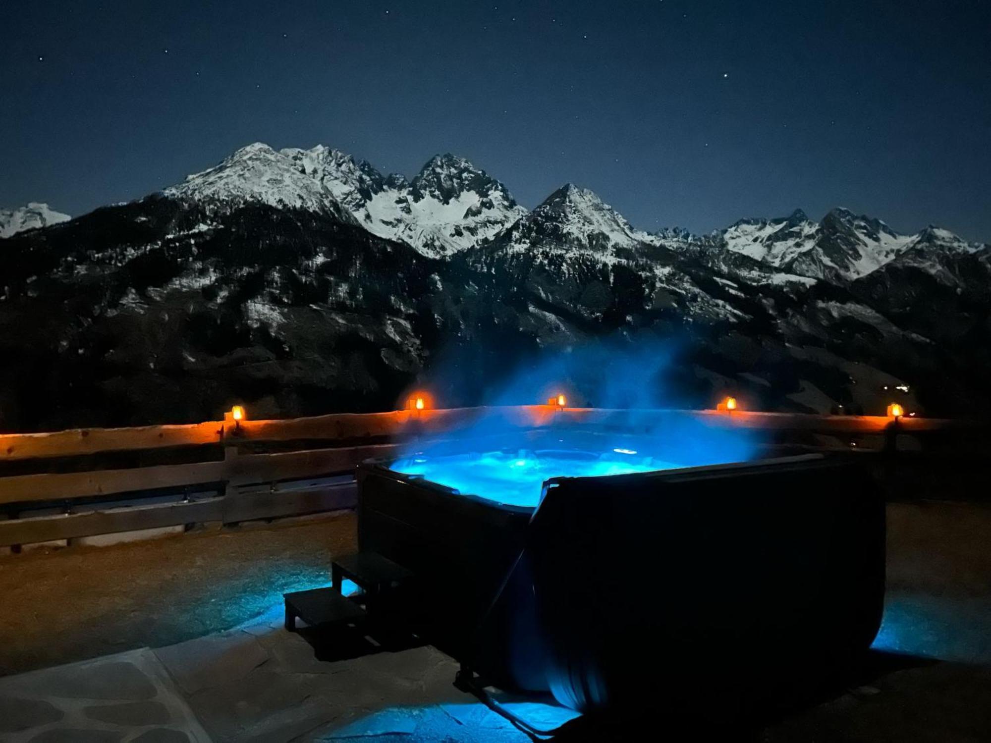 Panorama Berg Chalet Гроскирххайм Экстерьер фото
